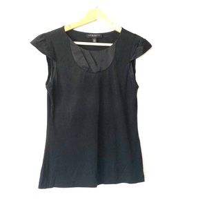 BR top with silk accents